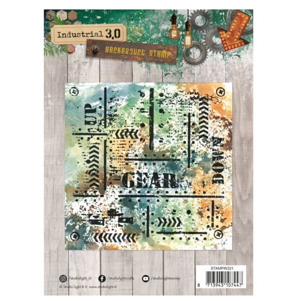Studio Light  - "Industrial 3.0 no 321" - Clearstamp