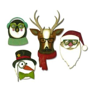 sizzix thinlits die set cool yule 31pk 663099 tim holtz 309347 de G1