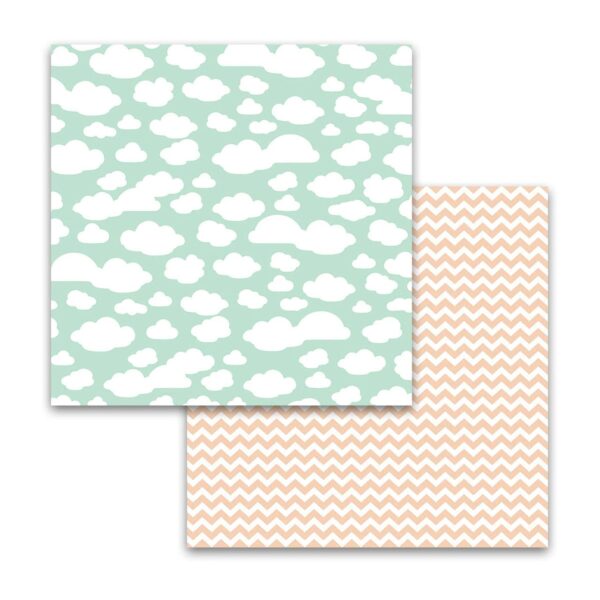 PD8129 polkadoodles springin around 6x6 inch paper pack 6
