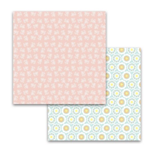 PD8129 polkadoodles springin around 6x6 inch paper pack 7