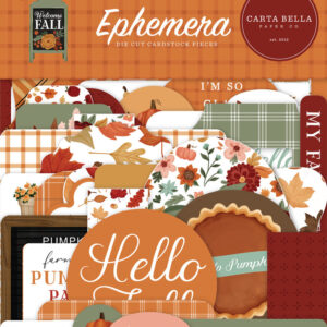 Carta Bella Ephemera - Welcome Fall