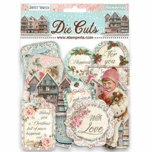 Stamperia - "Sweet Winter" - Die Cuts - 27st