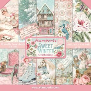 Stamperia - "Sweet Winter" - 6x6 Inch - Paper Pack