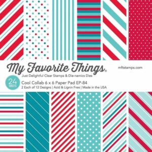 My Favorite Things - Cool Collab - 6x6 Inch - Paper Pad
