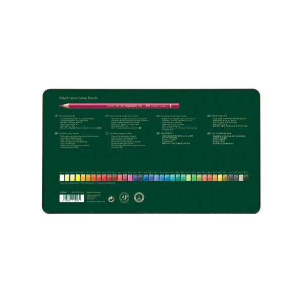 FC 110036 faber castell color pencils polychromos Tin box 36pcs 2