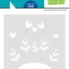 Heart Garden Lawn Lawn Clippings Stencil