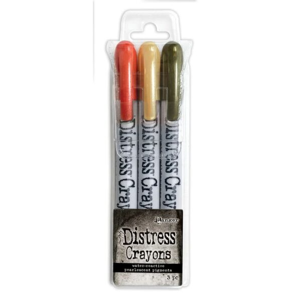 Ranger Distress Pearlescent Crayons: Halloween Set 5  - 3 st -  Tim Holtz