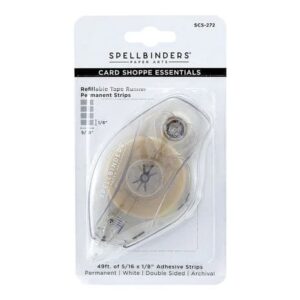 SCS 272 spellbinders tape runner refillable permanent adhesive strips