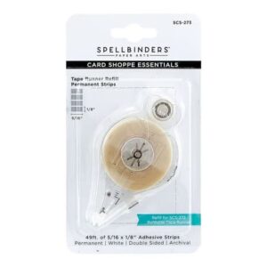 SCS 273 spellbinders tape runner refill permanent adhesive strips