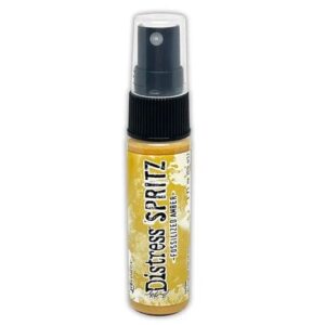 TDU86314 ranger tim holtz distress spritz fossilized amber 1 oz