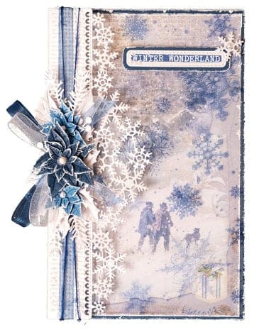 Studio Light - Vintage Christmas Organza Ribbon & Hemp Cord - Blue - Bild 3