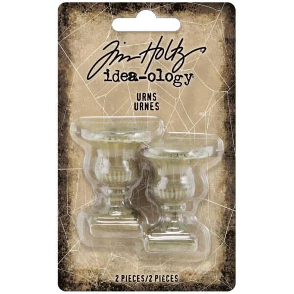 TH94174 idea ology tim holtz mini urns 2pcs