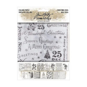 TH94409 idea ology tim holtz collage paper