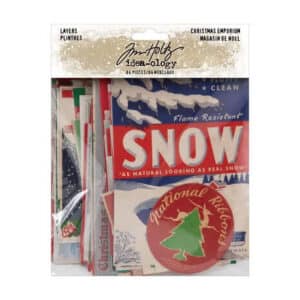 TH94420 idea ology tim holtz layers christmas emporium