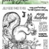 Picket Fence Studios Christmas Joy Clear Stamps