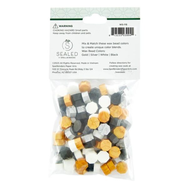 WS 115 spellbinders must have wax bead mix basic 100pcs 2