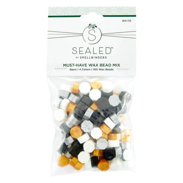 WS 115 spellbinders must have wax bead mix basic 100pcs