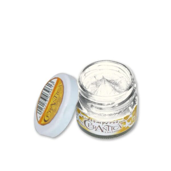 Stamperia Ancient Wax 20ml Metallic White