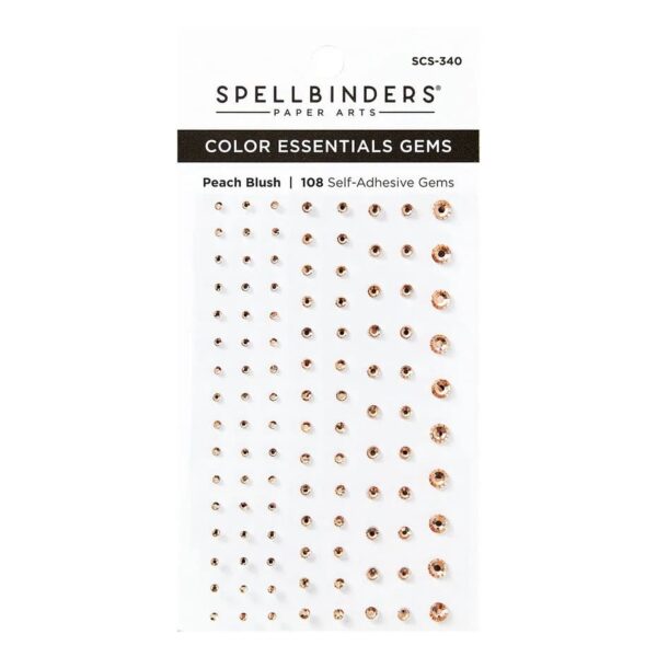 Spellbinders Peach Blush Color Essentials Gems