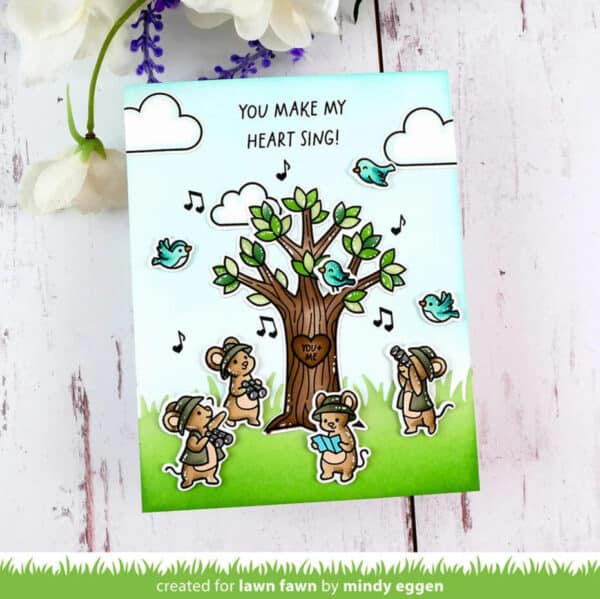 Lawn Fawn Clear Stamps It's A Bird! - Bild 2