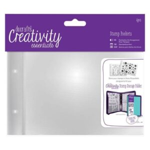Docrafts Creativity Essentials A6 Stamp Pockets (6pcs)
