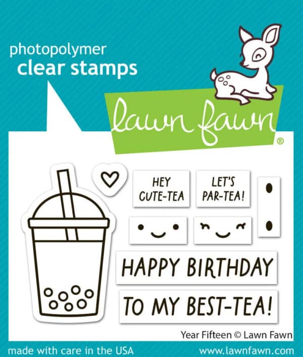 Lawn Fawn Clear Stamps Year Fifteen