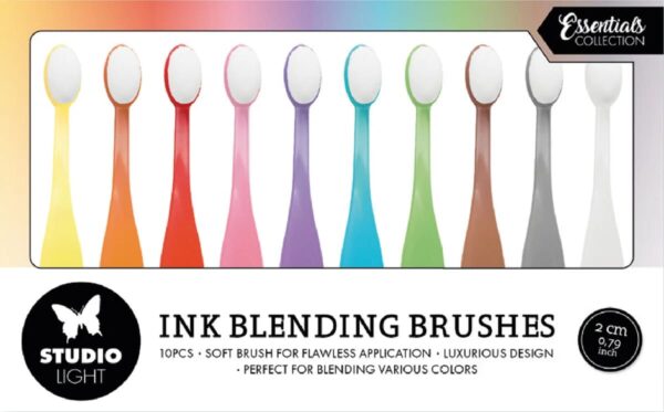 Studio Light Essential Tools Ink Blending Brushes 20mm (10pcs)
