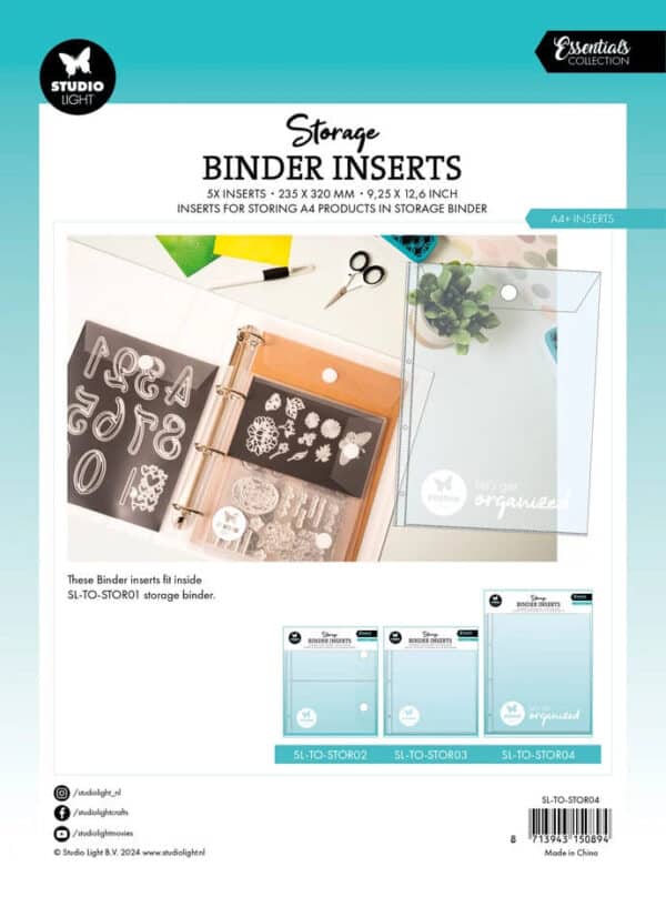 Studio Light Essential Storage Binder Inserts A4+ Insert (5pcs) - Bild 2