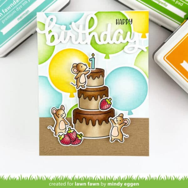 Lawn Fawn Clear Stamps Cake It Easy - Bild 3