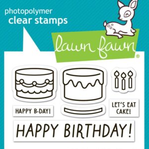 Lawn Fawn Clear Stamps Cake It Easy Add-On