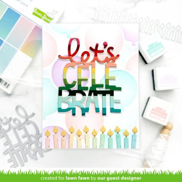 Lawn Cuts Dies Candle Border - Bild 3
