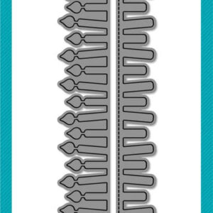 Lawn Cuts Dies Candle Border