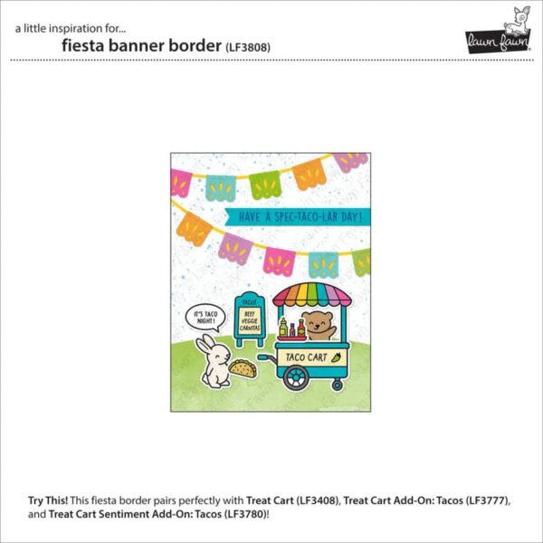 Lawn Cuts Dies Fiesta Banner Border - Bild 2