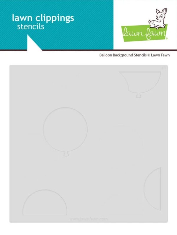 Lawn Fawn Balloon Background Layering Stencils