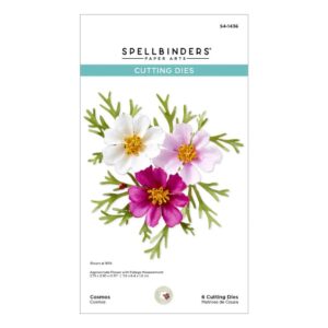 Spellbinders Summer Solstice Garden Etched Dies Cosmos