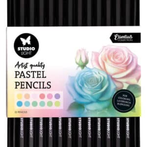Studio Light Artist Quality Pastel Pencils  (12pcs)