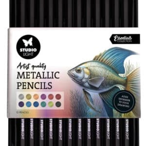 Studio Light Artist Quality Metallic Pencils  (12pcs)