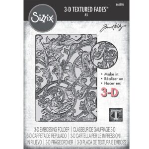 Sizzix 3D Texture Fades by Tim Holtz A5 Entangled Large