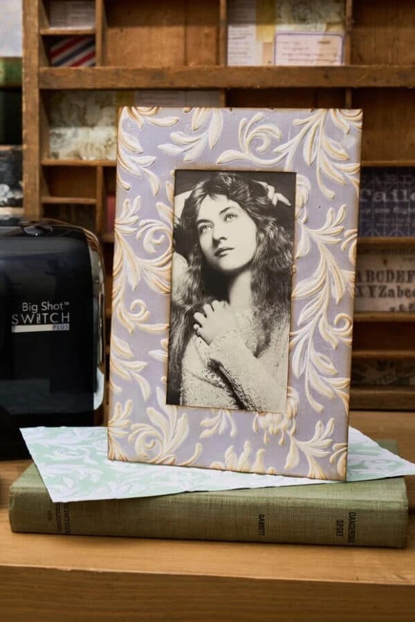 Sizzix 3D Texture Fades by Tim Holtz A5 Botanical Large - Bild 3