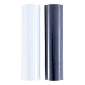 Spellbinders Glimmer Hot Foil Opaque Black & White Pack (2 rolls)