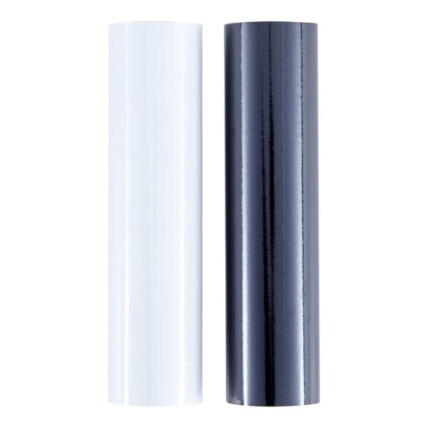 Spellbinders Glimmer Hot Foil Opaque Black & White Pack (2 rolls)
