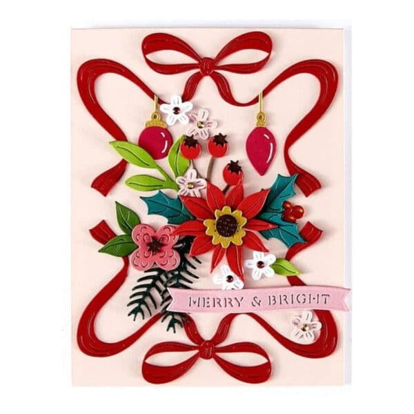 Spellbinders Merry Moments Etched Dies Gifting Bow - Bild 2