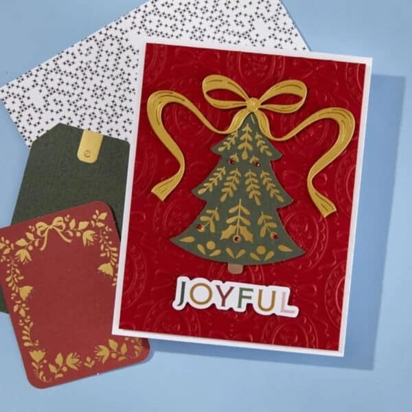 Spellbinders Merry Moments Etched Dies Gifting Bow - Bild 3