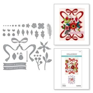 Spellbinders Merry Moments Etched Dies Gifting Bow