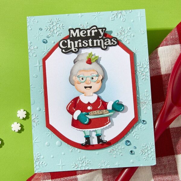 Spellbinders North Pole Friends Etched Dies The Clauses - Bild 3