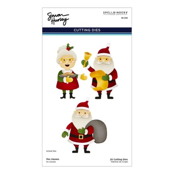 Spellbinders North Pole Friends Etched Dies The Clauses