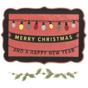 Sizzix Thinlits Die by 49 and Market Snap and Swap Merry Christmas (15pcs)
