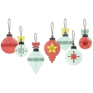 Sizzix Framelits Die w/Stamps by 49 and Market Baubles (11+19pcs)