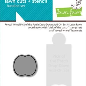 Lawn Clippings Stencils Reveal Wheel Pick of the Patch Drop-Down Add-On Set
