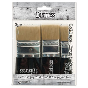 Tim Holtz Distress Collage Brush Assortment (3pcs)